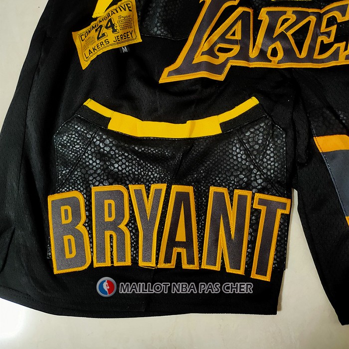 Short Los Angeles Lakers Kobe Bryant Just Don Noir